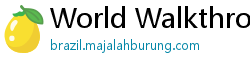 World Walkthrough news portal